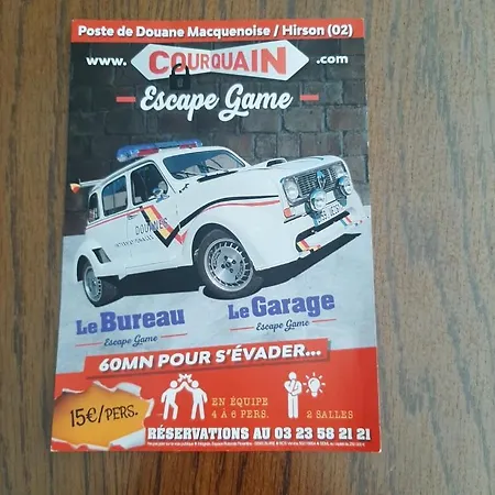 La Caravane Campagnarde 5 Personnes, Sur Terrain Prive * Saint-Gobert (Aisne)